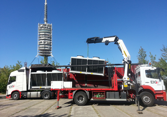 Foto EIG participa en la modernización de la Torre de Collserola, emblema de la ciudad de Barcelona.